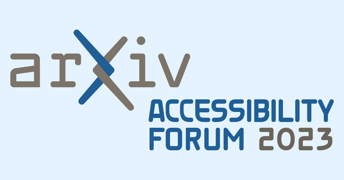 logo for the arXiv forum