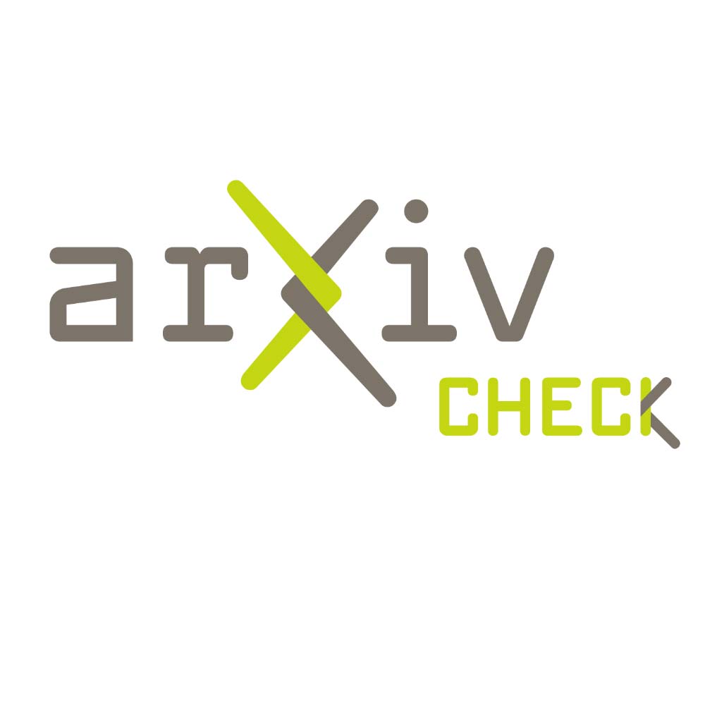 arXiv Check intertwined type treatment